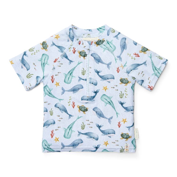Badmode Little Dutch Rash guard short sleeve, zwemshirt | Ocean Sea Life