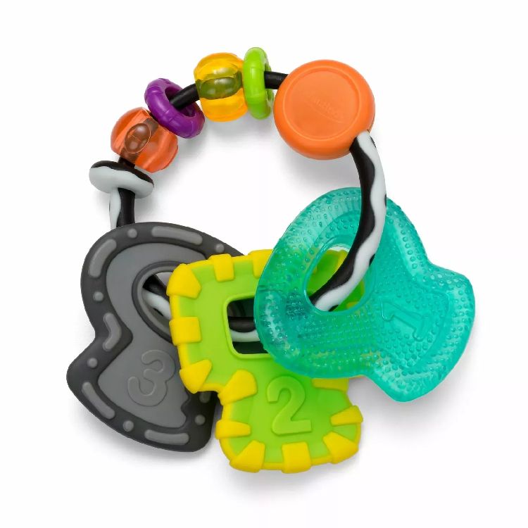 Bijtring/ijsbijtring Infantino Cool & chew teether keys