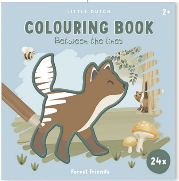 Kleuren Little Dutch Colouring Book | Forest Friends