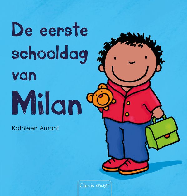 Boek Clavis De Eerste Schooldag Van Milan, leesboek