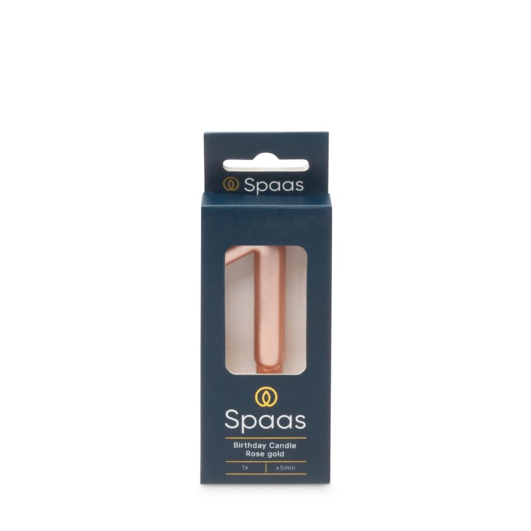 Kaars Spaas, verjaardagskaars