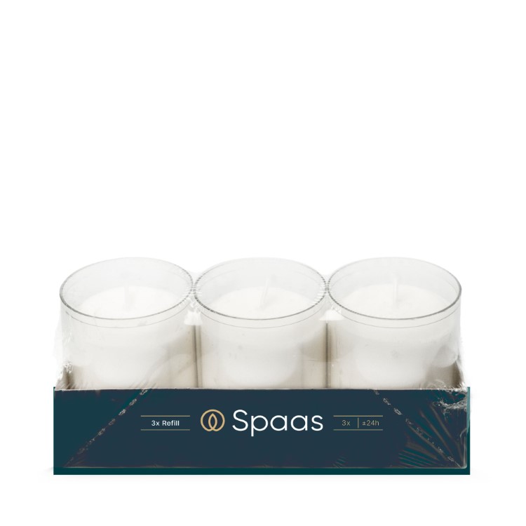 Navulling Spaas, Unscented Refills 3x | Essential
