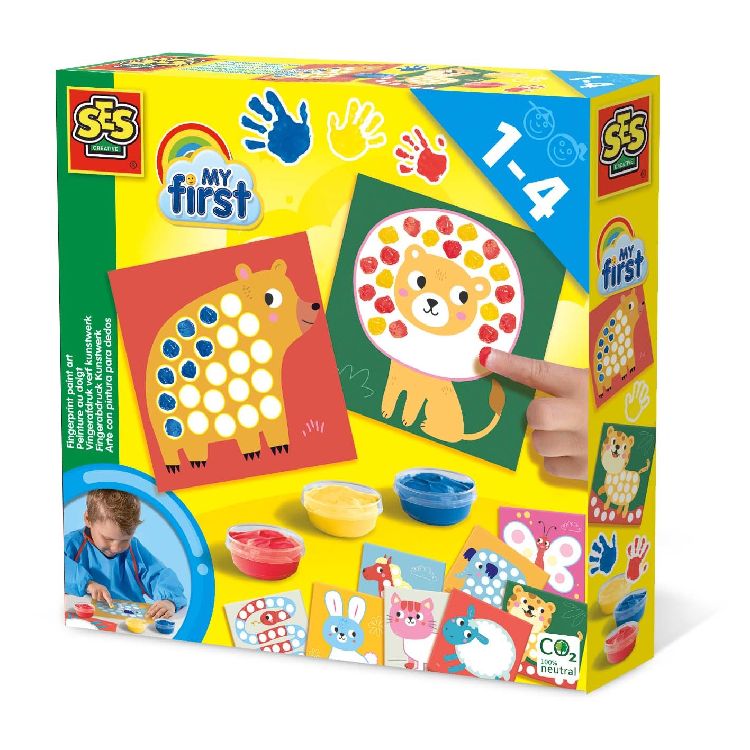 Verven SES Creative Fingerprint paint art | My First
