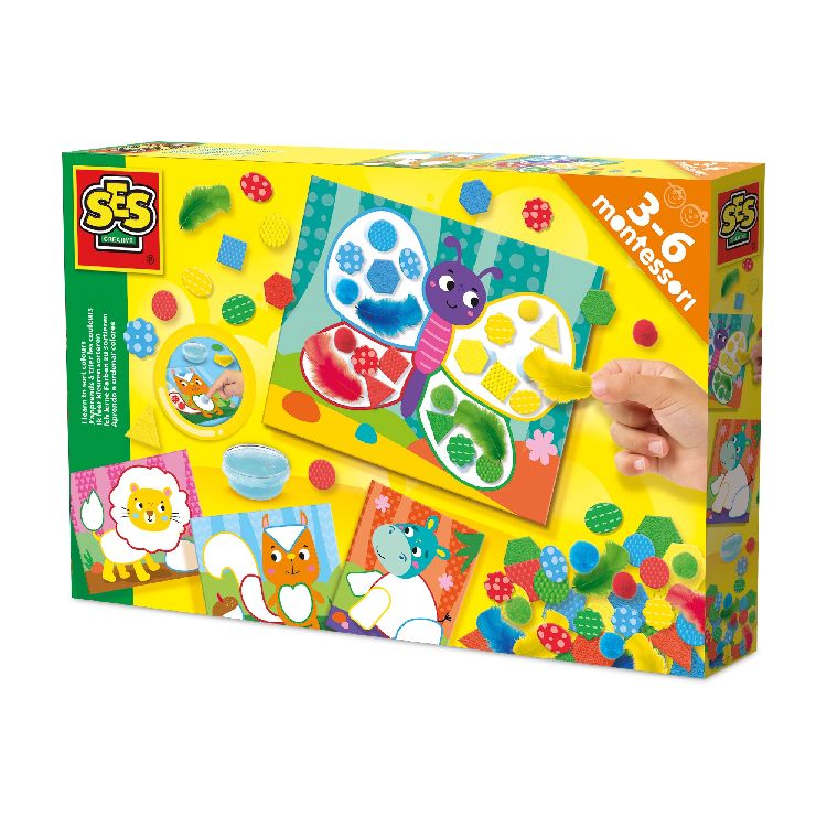 Knutselen SES Creative Sorting colours and materials | Montessori