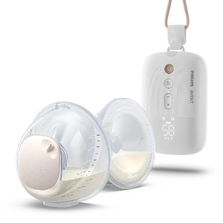 Borstpomp Philips Avent Handsfree Double, elektronisch