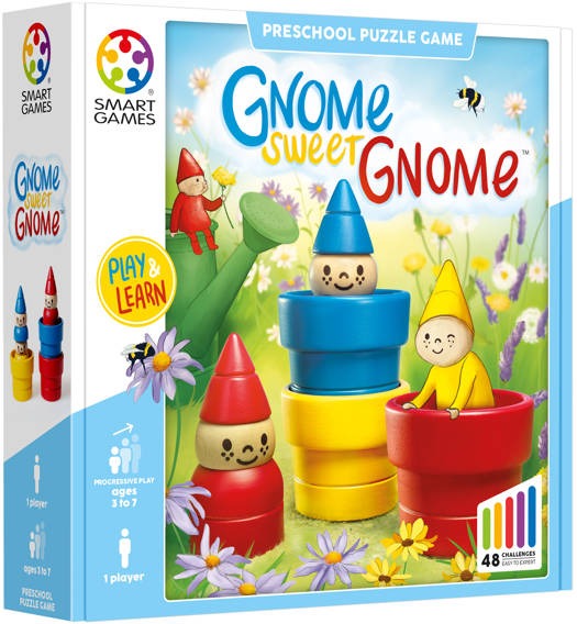 Gezelschapsspel Smart Games Gnome Sweet Gnome | Preschool Puzzle Game