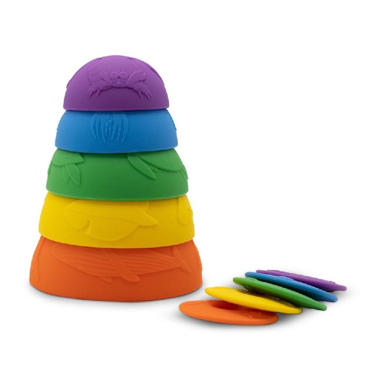 Stapelspeelgoed Jellystone Designs Stacking Cups | stapelringen