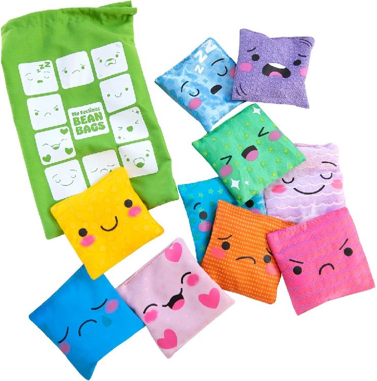 Losse vormen en figuren Learning Resources My feeling bean bags