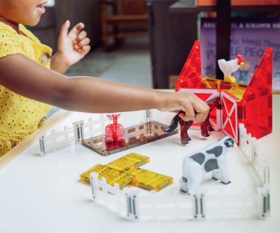 Magnetisch speelgoed Magna-Tiles Farm animals