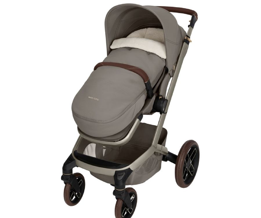 Voetenzak Maxi-Cosi 2-in-1 Footmuff, geschikt voor wandelwagen/buggy Maxi-Cosi Fame/Oxford Plus/Leona 2/Soho/Fame Cabin/Oxford Cabin/Oxford Flex