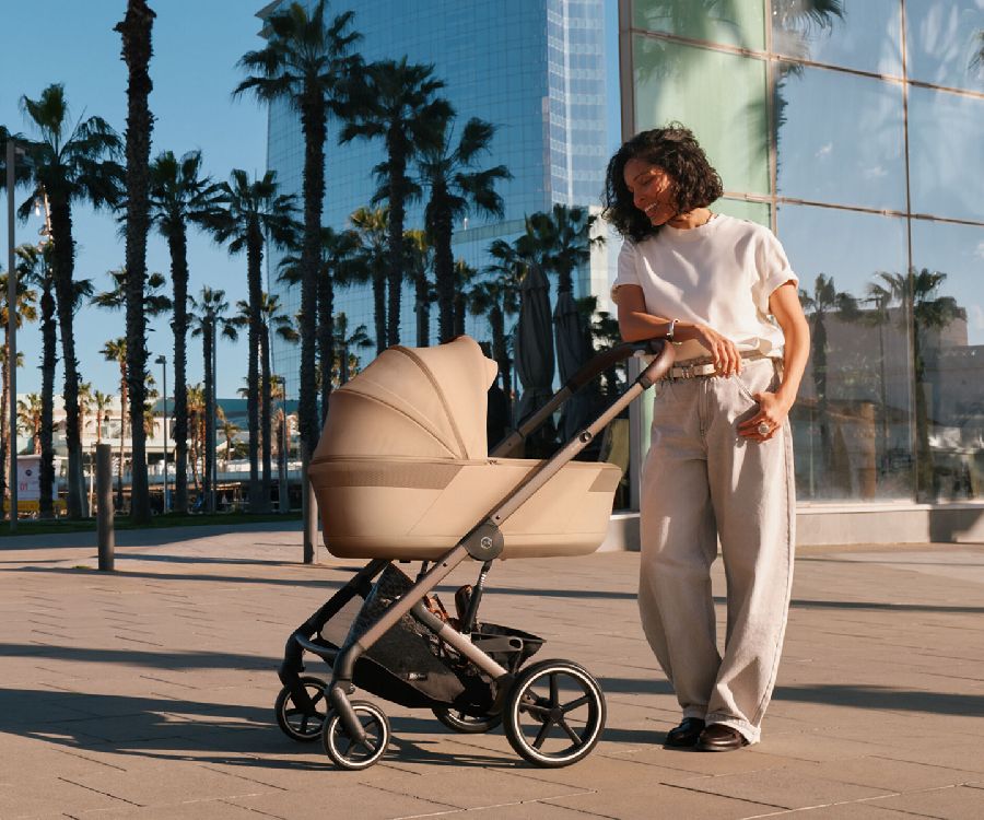 Wandelwagen Cybex Balios S Lux incl. Foldable Carry Cot | Gold